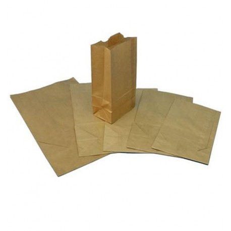 50 BOLSAS DE PAPEL 16+9X26CM
