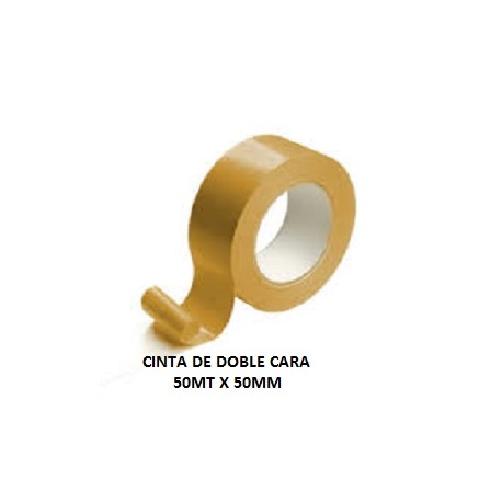 CINTA DOBLE ADHESIVO 50MT X 50MM