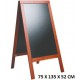 PIZARRA CABALLETE 2 CARAS 75X135