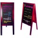PIZARRA CABALLETE 2 CARAS 75X135