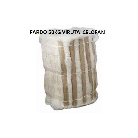FARDO DE 50KG VIRUTA DE CELOFAN