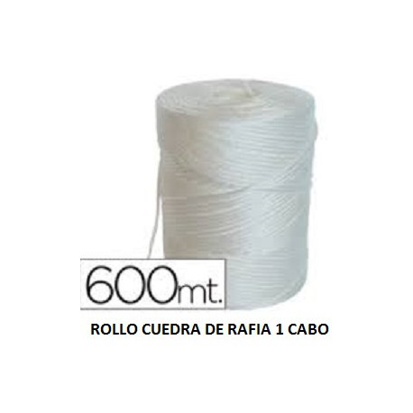 ROLLO CUERDA DE RAFIA 750GR. 1CABO